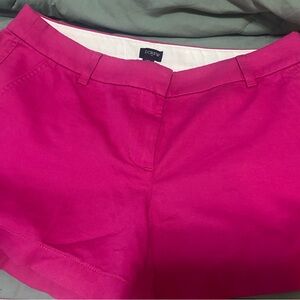 J. Crew Pink 5” Shorts  Chino style